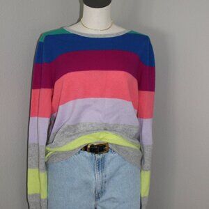 Colorful 100% Cashmere Sweater